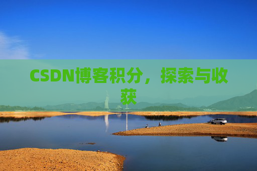 CSDN博客积分，探索与收获